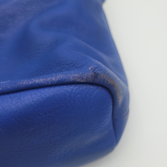 Fossil Jules Tassel Drawstring women's Bucket Bag, Sapphire - Picture 12 of 15